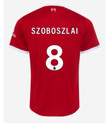 Liverpool Szoboszlai Dominik #8 Kotipaita 2023-24 Lyhyet Hihat